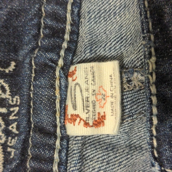 Silver Jeans 22 Dark Wash Bootcut Jeans - Picture 7 of 16